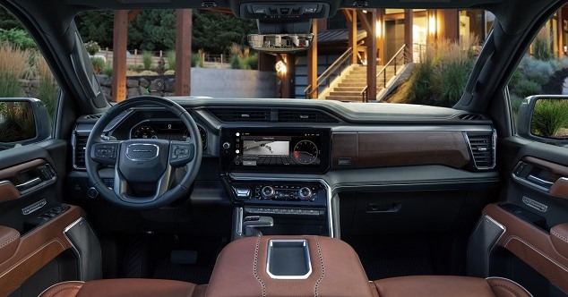 GMC Sierra 1500 AT4 2023 interior